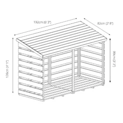 Mercia Double Log Store -Home Style Shop 12806821 5215028837739206
