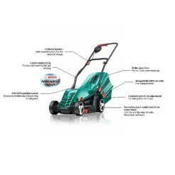 Bosch 1300W Rotak 34-13 Electric Lawn Mower - 34cm -Home Style Shop 12809318 6605027558834463
