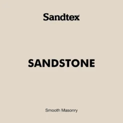 Sandtex® Ultra Smooth Masonry Paint Sandstone - 5L -Home Style Shop 12809735 1694871560272381