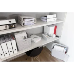 Curver My Style Large Rectangular Plastic Storage Basket - Grey - 18L -Home Style Shop 12814518 2114832988532536