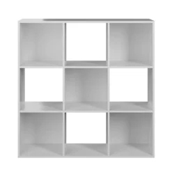 Compact Cube 3x3 Storage Unit - White -Home Style Shop 12815994 1444929106954815