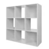 Compact Cube 3x3 Storage Unit - White -Home Style Shop 12815994 9164929106871835