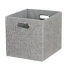 Clever Cube Fabric Insert - Woven Silver -Home Style Shop 12816126 9844831966115415