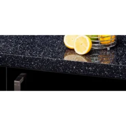 None Caviar Kitchen Worktop - Square Edge - 300 X 60 X 3.8cm -Home Style Shop 12816814 2124833222947571