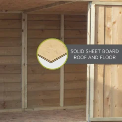 6x3ft Mercia Overlap Pent Storage -Home Style Shop 12820073 1514989186528339