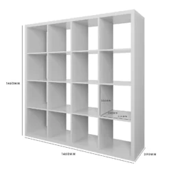 Clever Cube 4x4 Storage Unit - White -Home Style Shop 12821332 1844953391927368