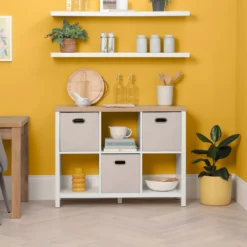 Clever Cube 2x3 Storage Unit With Legs - White -Home Style Shop 12824157 1365023649147679