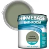 Homebase Bathroom Mid Sheen Paint - Chinese Evergreen 2.5L -Home Style Shop 12832550 2124831918955517