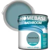 Homebase Bathroom Mid Sheen Paint - Peacock Blue 2.5L -Home Style Shop 12832698 6084831918273374