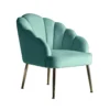 Sophia Scallop Occasional Chair - Duck Egg Blue -Home Style Shop 12834895 7614831943383443