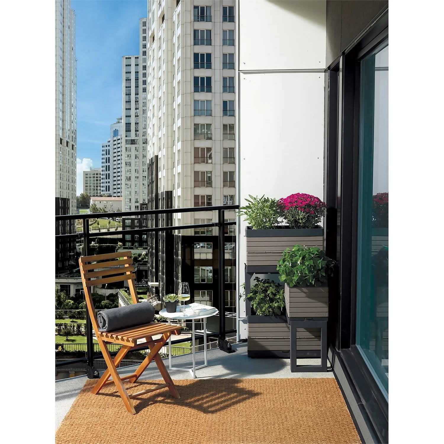 Modular Planter Set - Grey 5 Modular Planter Set - Grey - Image 3