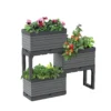 Modular Planter Set - Grey -Home Style Shop 12836339 9204845831780054