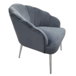 Sophia Scallop Occasional Chair - Grey -Home Style Shop 12838886 1634940538203316