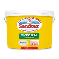 Sandtex® Ultra Smooth Masonry Paint Chalk Hill - 10L -Home Style Shop 12841188 1074872086310135