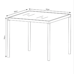Bambrick 4 Seater Garden Dining Set -Home Style Shop 12881495 3724948030783797