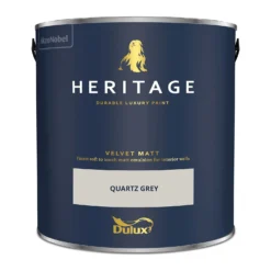 Dulux Heritage Matt Emulsion Paint Quartz Grey - 2.5L 15 Dulux Heritage Matt Emulsion Paint Quartz Grey - 2.5L -Home Style Shop 12881991 1904843781718249