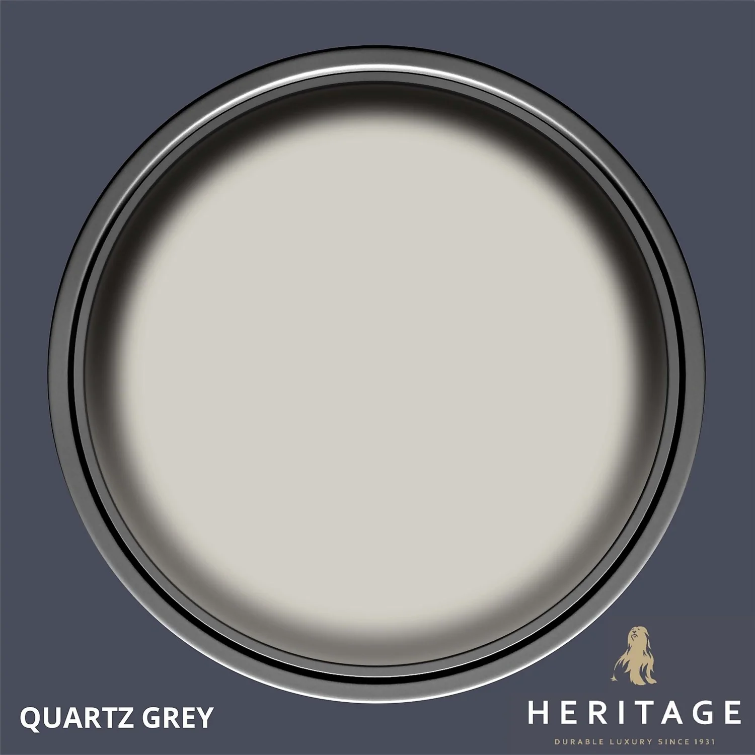 Dulux Heritage Matt Emulsion Paint Quartz Grey - 2.5L 5 Dulux Heritage Matt Emulsion Paint Quartz Grey - 2.5L - Image 3