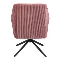 Pia Pleat Swivel Chair - Rose -Home Style Shop 12882869 1684887373354434