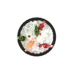 Keter Cool Stool Outdoor Ice Cooler Table 39L - Graphite -Home Style Shop 12884590 1094843404688620