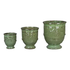 Regent Glazed Urn Planter - 21cm -Home Style Shop 12885371 4114843486638000