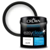 Crown Easyclean Bathroom Paint Brilliant White - 2.5L -Home Style Shop 12886758 1504847491325490