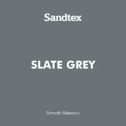 Sandtex® Ultra Smooth Masonry Paint Slate Grey - 10L -Home Style Shop 12886985 1664855755793611