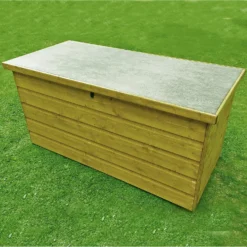 Shire Tongue & Groove Wooden Storage Box - 4x2ft -Home Style Shop 12887189 7084851576570699