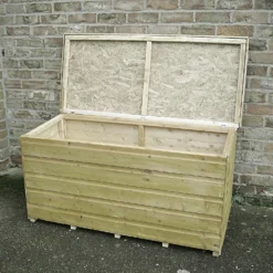 Shire Tongue & Groove Wooden Storage Box - 4x2ft -Home Style Shop 12887189 8334851576604755