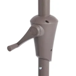 None 2.7m Crank & Tilt Parasol Natural - Dia. 38mm -Home Style Shop 12888565 5874843674545775