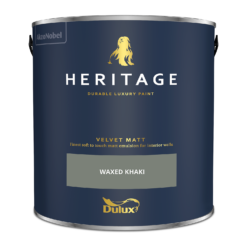 Dulux Heritage Matt Emulsion Paint Waxed Khaki - 2.5L -Home Style Shop 12899143 1544847684711196
