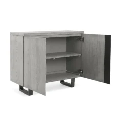 Dalston Grey Ash Small Sideboard -Home Style Shop 12915454 1554891995601788