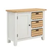Ashstead Small Sideboard - Oak & Ivory -Home Style Shop 12917103 2004897162597452