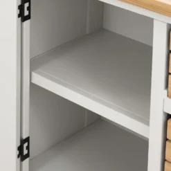 Ashstead Small Sideboard - Oak & Ivory -Home Style Shop 12917103 5514897163080887