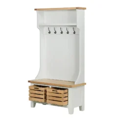 Ashstead Hallway Storage Unit - Ivory -Home Style Shop 12917104 6914897162646991