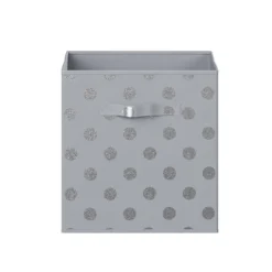 Living Elements Compact Cube Foil Spot Insert - Grey & Silver -Home Style Shop 12932940 6094887876046968