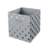 Living Elements Compact Cube Foil Spot Insert - Grey & Silver -Home Style Shop 12932940 7844887876026445