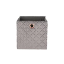Clever Cube Quilted Velvet Insert - Grey -Home Style Shop 12932957 8784900282513218