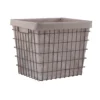 Clever Cube Wire Insert Charcoal Storage Basket -Home Style Shop 12932961 2044916613964371