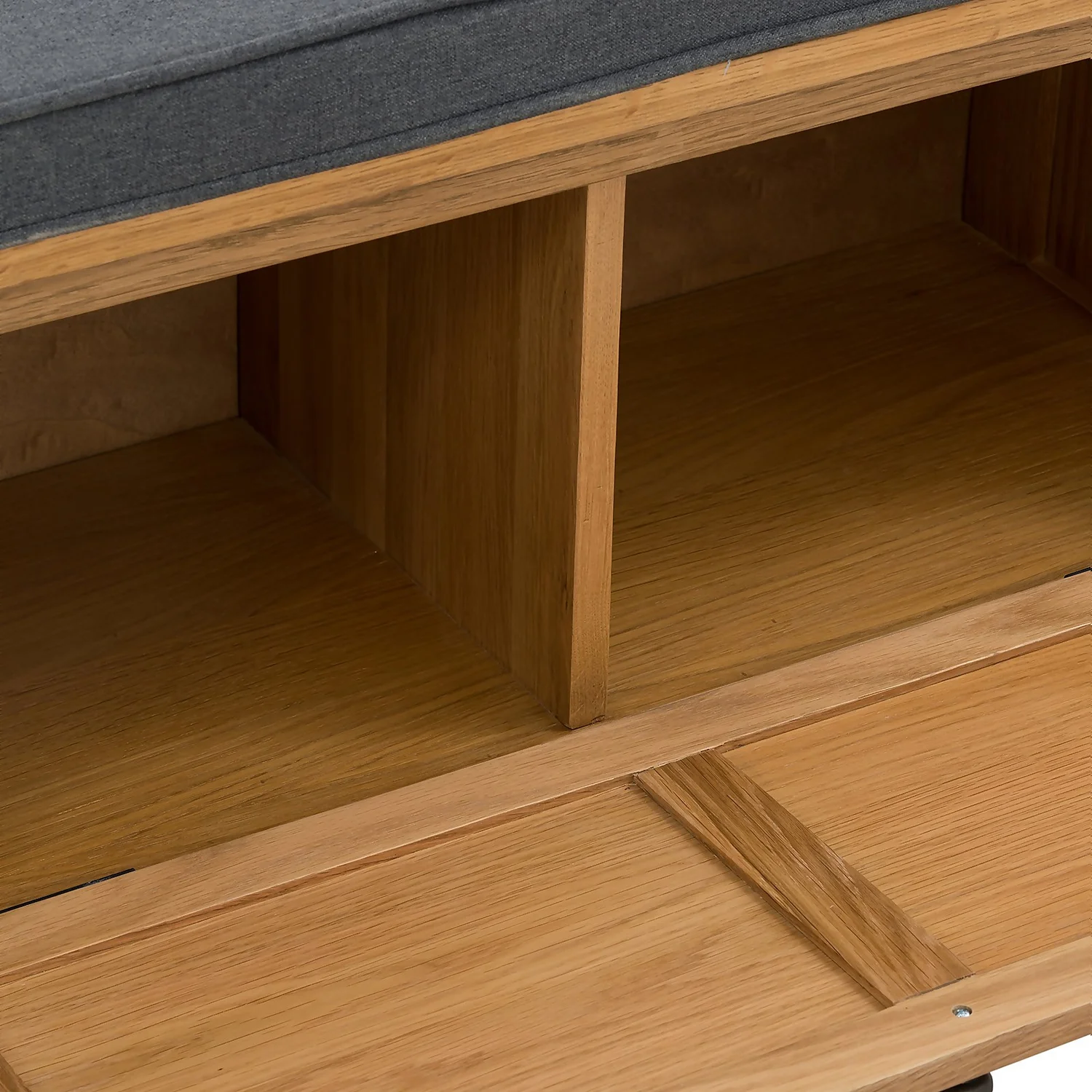 Norbury Hallway Bench - Oak 8 Norbury Hallway Bench - Oak - Image 6