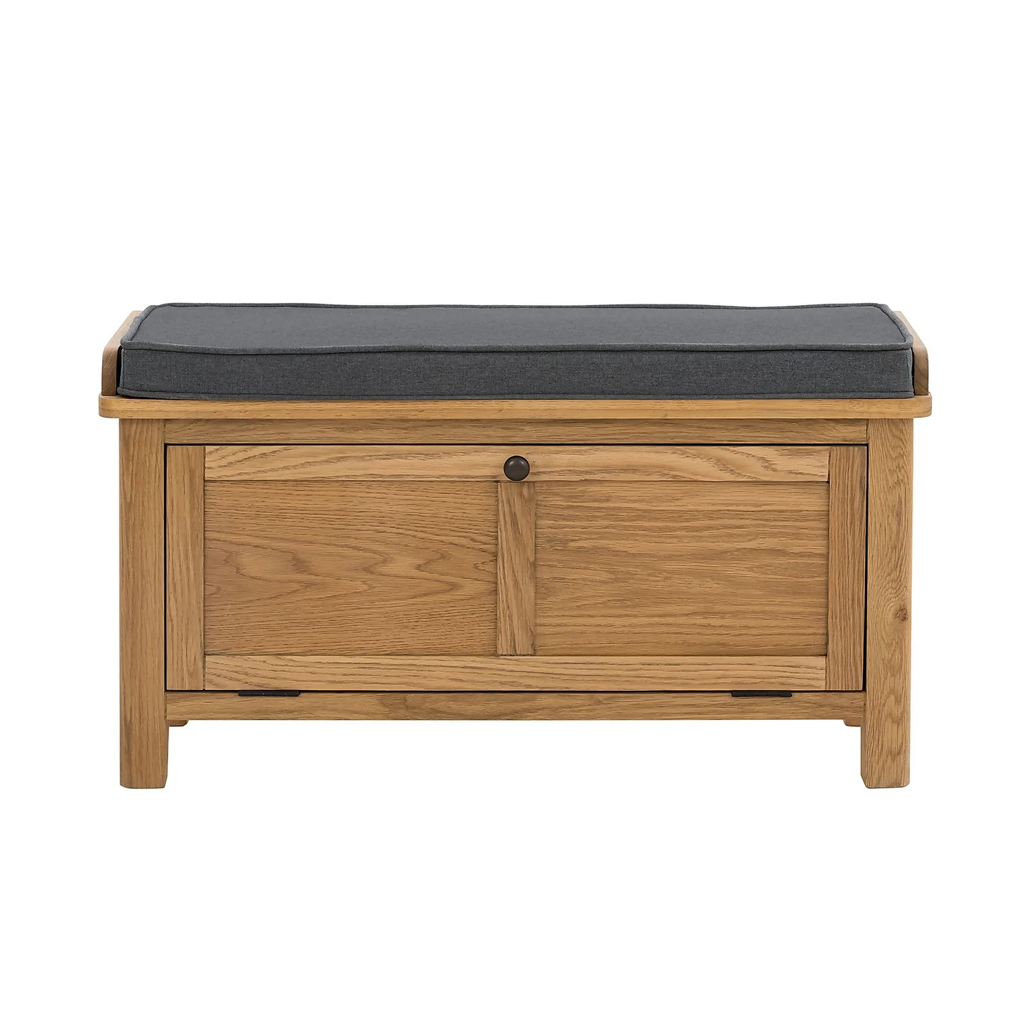 Norbury Hallway Bench - Oak 6 Norbury Hallway Bench - Oak - Image 4