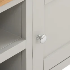 Norbury Wide TV Stand - Grey -Home Style Shop 12940856 1554873338554859