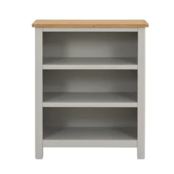 Norbury Low Bookcase - Grey -Home Style Shop 12940859 3694889183449380