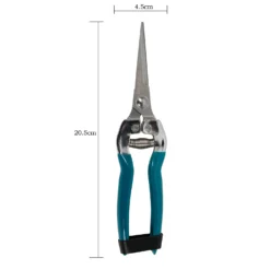 House Beautiful Fine Pointed Flower & Fruit Snips - Teal -Home Style Shop 13188712 2074928022627111
