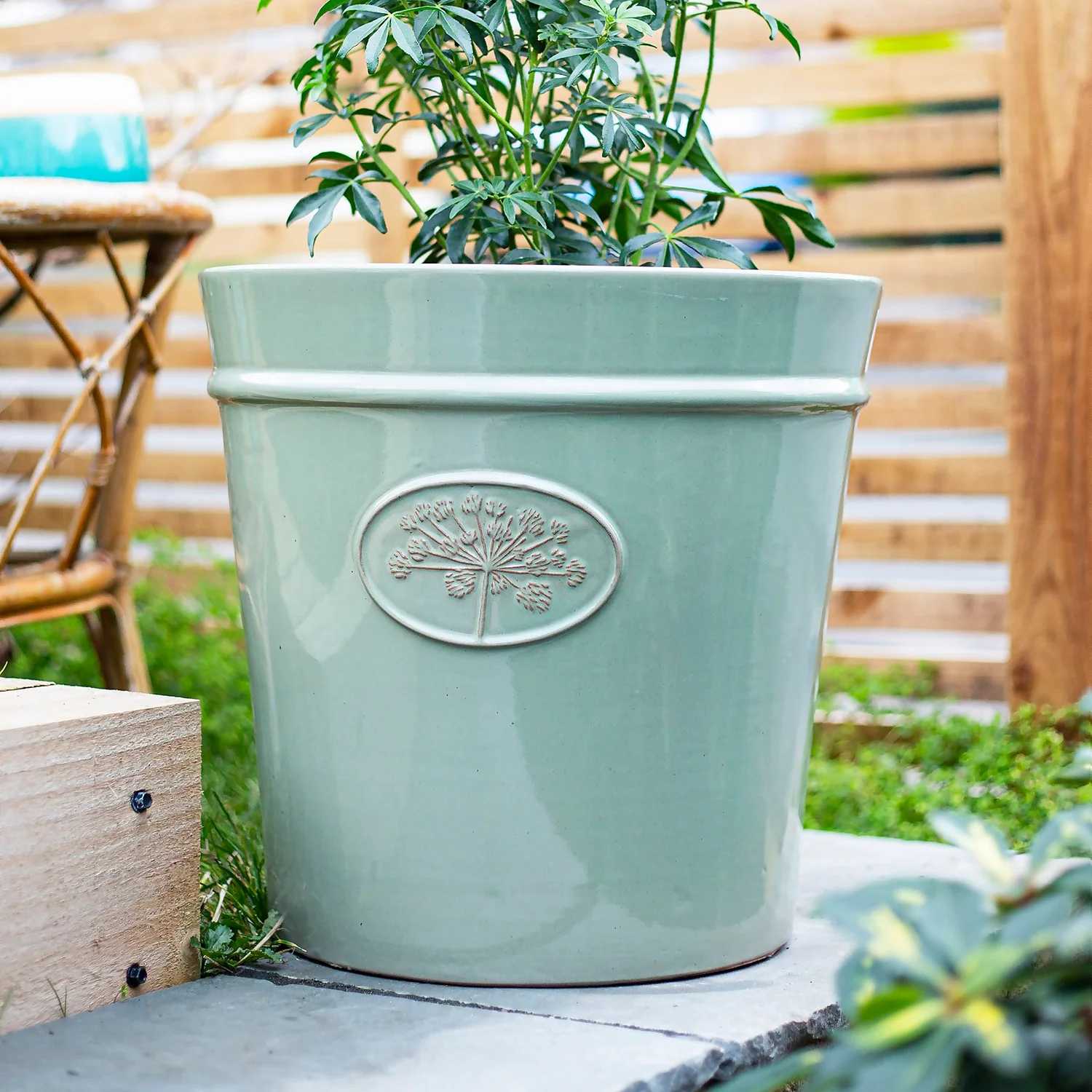 Country Living Heritage Sage Cone Pot - 33cm 8 Country Living Heritage Sage Cone Pot - 33cm - Image 6