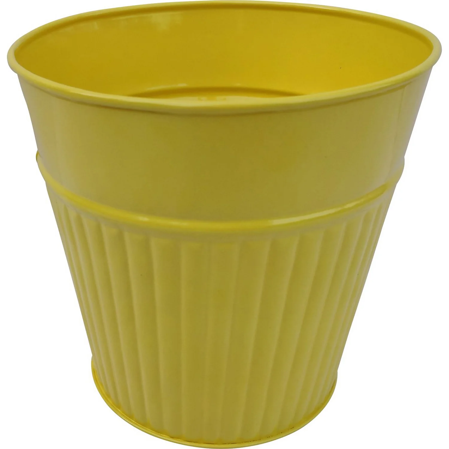 Ribbed Planter (3 Colour Mix) - 18cm 5 Ribbed Planter (3 Colour Mix) - 18cm - Image 3