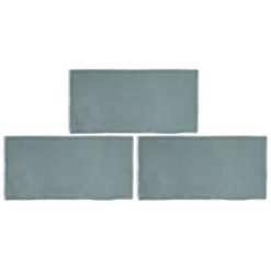 Country Living Artisan Stone Blue Ceramic Wall Tile 75 X 150mm - 0.5sqm Pack -Home Style Shop 13220559 9534916419734669
