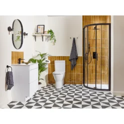 House Beautiful Aurelia Cinnamon Ceramic Wall Tile 75 X 300mm - 0.5sqm Pack -Home Style Shop 13220560 1915025546843792