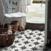 Country Living Starry Skies White Light Porcelain Floor & Wall Tile 1.42sqm Pack - 450x450mm -Home Style Shop 13220583 1385051391029343