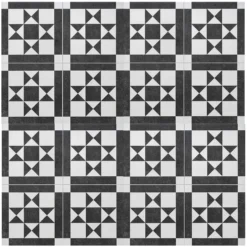 House Beautiful Cube Boho Pre-scored Porcelain Wall & Floor Tile 450 X 450mm - 1.42sqm Pack -Home Style Shop 13220594 1354915383663495