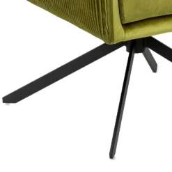 Pia Pleat Swivel Chair - Olive -Home Style Shop 13222763 1174940701770939